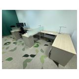 WGG738 SeWGG737 Set of Three Office L-Deskst of Two L-Desks