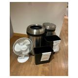 WGG740 Trash Bins And Rotating Fan 