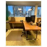 WGG749 Mid-Century Style Executive Desk 