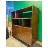 WGG756 Solid Wood Modern Cabinet/ Shelves