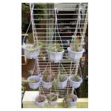 MMC095 Ten Hanging Baskets Of Tillandsia Air Plants