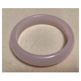 MMC110 Pink Jade Bangle Bracelet