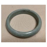 MMC120 Green Jade Bangle Bracelet 