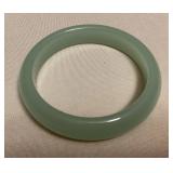 MMC123 Celadon Green Jade Bangle Bracelet 