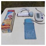 MFT011 Heating Pad, Digital Blood Pressure Machine & Massager
