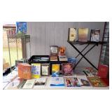 MFT020 Fold-up Table Plant Stand and Books