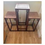 KKS089 Three-Tiered Wooden Display Shelf