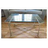 KKS094- Giacometti-Style Wrought Iron Coffee Table