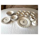 HKA116 - Nikko Japan “Blue Peony" Stoneware Collection