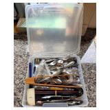 HKA144 - Random lot of Silverware Utensils 