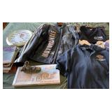 HKA239 - Harley Davidson Heaven!-Leather Jacket, Shirts, Clock, & More!