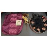 HKA281 - Two Bags And Home Decor Items 