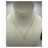 HKA311 - Silver Necklace with Pearl