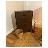 KFF027 Drawers, Jute Rug, & Cast Iron Door Stop