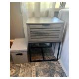 KFF030 End Table And File Organizer 