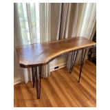 KFF050 Live Edge Black Walnut Table