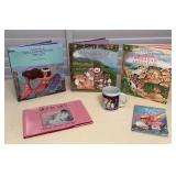 MES048 A Mug & Five Hardcover Books By Diana Hansen-Young New
