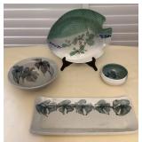 MES100 Jeff Chang & Diane Art Pottery Dishes