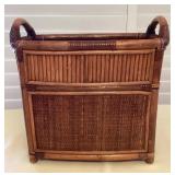 MES106 Rattan Magazine Holder