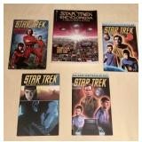 MES147 Star Trek Encyclopedia & Four Graphic Novels 