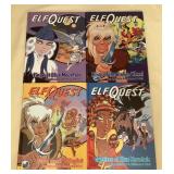 MES153 Four Vintage Hardcover Elfquest Graphic Novels