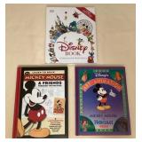 MES154 Three Hardcover Disney Coffee Table Books