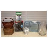MES156 Vornado Fan, Food Chopper, Marble Mortar & Pestle, Etched Glass Vase & More!