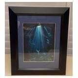 MES165 Framed “Christ Of The Deep” Picture By Thomas Deir 