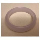 MES172 Lotus Pink Jade Bangle Bracelet New
