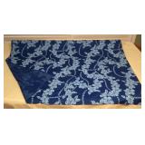 MES213 Bolt Of Blue Hawaiian Print Fabric 