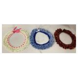 MES220 Three Beautiful Crocheted Leis
