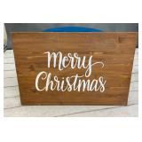VBB131 Large Wood "Merry Christmas" Sign