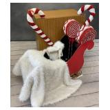 VBB205 Oversized Candy Canes & Lollipops, a Red Sleigh & More