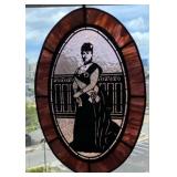 VBB500 Exquisite Handmade Stained Glass with Queen Lili