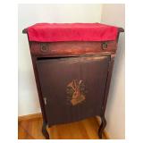 SAT002 - Antique Victorian Mahogany Sheet Music Cabinet 