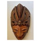 SAT038 - Indonesian Javanese Batik Wood Mask