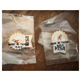 SAT062 - Vintage 1996 Atlanta Summer Olympics VISA Sponsor Lapel Pin 
