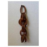 SAT064 - West African hand-stitched leather chain
