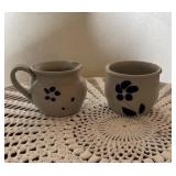 SAT081 - Handmade salt-glaze Pottery from Williamsburg Pottery