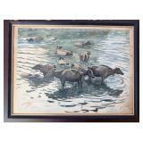 SAT095 - “Water Buffalo” piece by K.V.S 