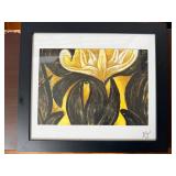 SAT096 - Print of a white flower by “KT”