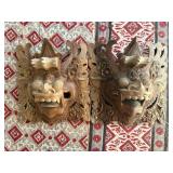 SAT106 - Hand Carved Balinese Wooden Mask 