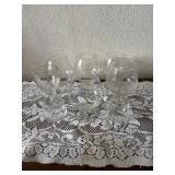 SAT127 - Vintage Mismatched Brandy Snifter Lot - Set of 8 