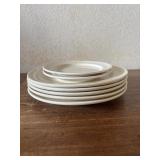 SAT157 - 7 Pc Oneida Espree Plate Set USA
