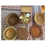 SAT171 - Woven Baskets And Trays
