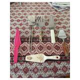 SAT174 - 6pc Kitchen Utensil, Spatulas & Pie Cake servers