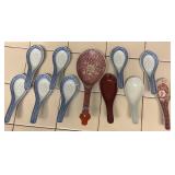 SAT203 - Porcelain Chinese Soup Spoons