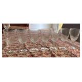 SAT205 - 7 Water Goblets 