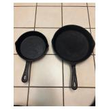 SAT226 - Two Cast Iron Skillets