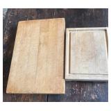 SAT229 - 2-Piece Solid Wood Cutting Board Set